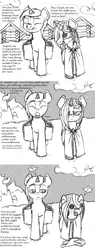 Size: 1032x2712 | Tagged: artist:adlaz, cyoa, derpibooru import, oc, oc:chisel, oc:snowy, rabbit, safe, simple background, unofficial characters only, walking, white background, yawn