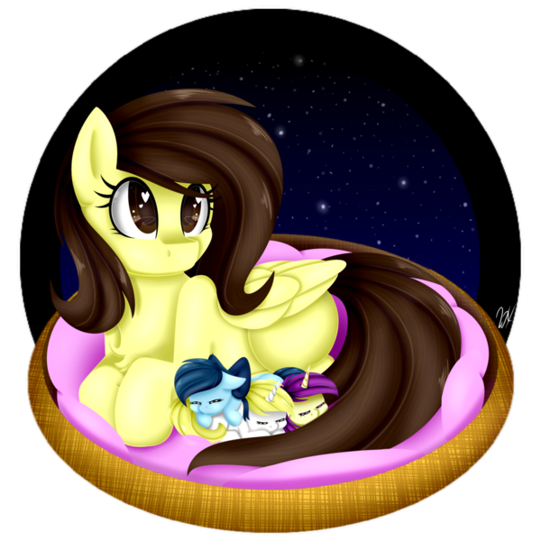 Size: 1024x1024 | Tagged: safe, artist:whitehershey, derpibooru import, oc, oc:white hershey, unofficial characters only, cute, foal, heart eyes, missing cutie mark, mother, simple background, transparent background, wingding eyes