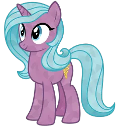Size: 2800x3000 | Tagged: safe, artist:cheezedoodle96, derpibooru import, idw, radiant hope, crystal pony, pony, female, idw showified, inkscape, mare, simple background, solo, transparent background, vector