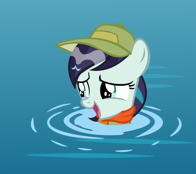 Size: 11752x10435 | Tagged: safe, artist:cyanlightning, derpibooru import, coloratura, earth pony, pony, the mane attraction, .svg available, absurd resolution, clothes, cute, female, filly, hat, rarabetes, solo, vector, water