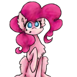 Size: 3000x3000 | Tagged: safe, artist:sirchezee, artist:that-was-weird, derpibooru import, pinkie pie, simple background, sitting, solo, transparent background