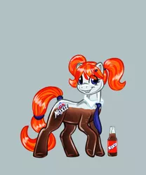 Size: 1035x1242 | Tagged: artist:likeshine, derpibooru import, food pony, moxie soda, object pony, oc, oc:moxie, original species, ponified, safe, soda pony, solo, unofficial characters only