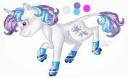 Size: 1280x791 | Tagged: artist:sweetheart-arts, classical unicorn, derpibooru import, g1, g1 to g4, generation leap, glory, leonine tail, safe, solo, unshorn fetlocks