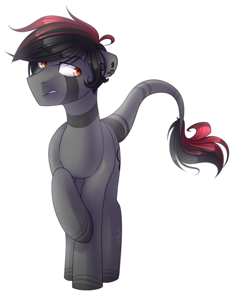 Size: 1024x1303 | Tagged: safe, artist:starlyflygallery, derpibooru import, oc, unofficial characters only, hybrid, simple background, solo, transparent background