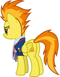 Size: 6001x7636 | Tagged: absurd resolution, artist:deratrox, clothes, derpibooru import, drill sergeant, plot, safe, simple background, solo, spitfire, sunglasses, .svg available, transparent background, uniform, vector, whistle, whistle necklace, wonderbolts academy, wonderbolts dress uniform