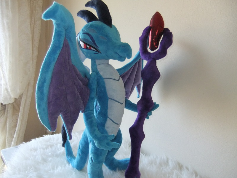 Size: 4000x3000 | Tagged: artist:masha05, claws, derpibooru import, dragon, dragoness, dragon wings, female, horns, irl, photo, plushie, princess ember, safe, solo, spread wings, wings