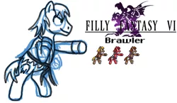 Size: 462x268 | Tagged: artist:rydelfox, derpibooru import, filly fantasy vi, safe, sprite, street fighter