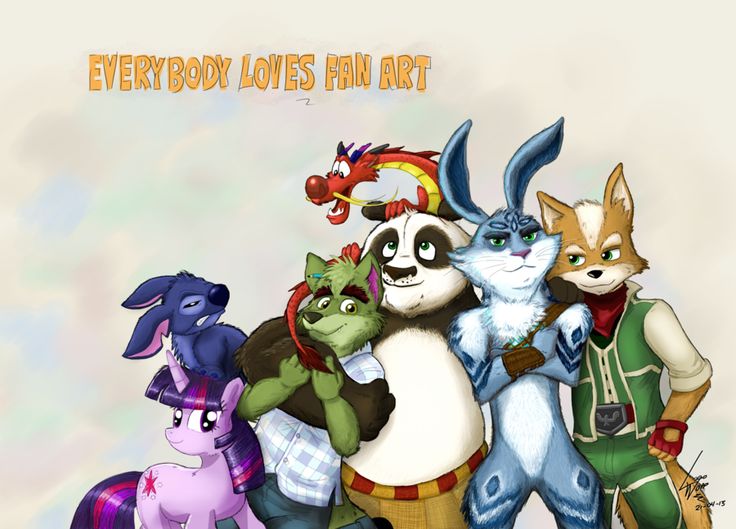 Size: 736x529 | Tagged: artist needed, bunnymund, crossover, derpibooru import, disney, dreamworks, fox mccloud, kung fu panda, lilo and stitch, mulan, mushu, nintendo, po, rise of the guardians, safe, star fox, stitch, twilight sparkle