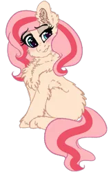 Size: 1047x1627 | Tagged: artist:saphi-boo, chest fluff, derpibooru import, ear fluff, fluffy, kindverse, oc, oc:cream jade, offspring, parent:cheese sandwich, parent:pinkie pie, parents:cheesepie, safe, simple background, solo, transparent background, unofficial characters only