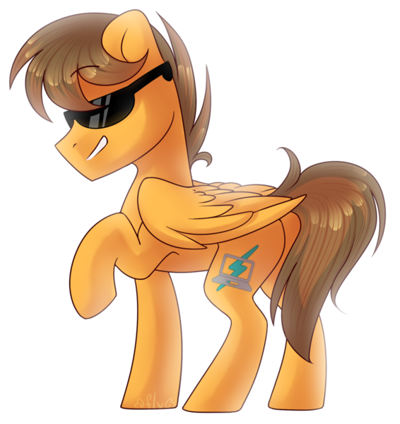 Size: 1024x1086 | Tagged: safe, artist:starlyflygallery, derpibooru import, oc, unofficial characters only, pegasus, pony, glasses, male, raised hoof, simple background, solo, stallion, transparent background