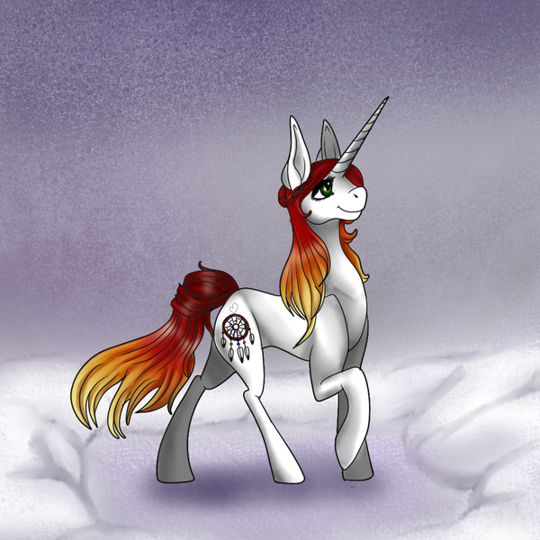 Size: 1024x1024 | Tagged: safe, artist:brainiac, derpibooru import, oc, unofficial characters only, pony, unicorn, bust, cute, female, full body, mare, portrait, snow, solo