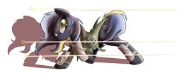 Size: 3228x1332 | Tagged: safe, artist:elmutanto, derpibooru import, oc, oc:rain dancer, unofficial characters only, earth pony, pony, fallout equestria, fighting is magic, army, blue, blue mane, bullet, clothes, fallout, fight, fighting stance, green eyes, knee pads, navy, navy coat, simple background, solo, transparent background, uniform, uniform fetish, yellow mane