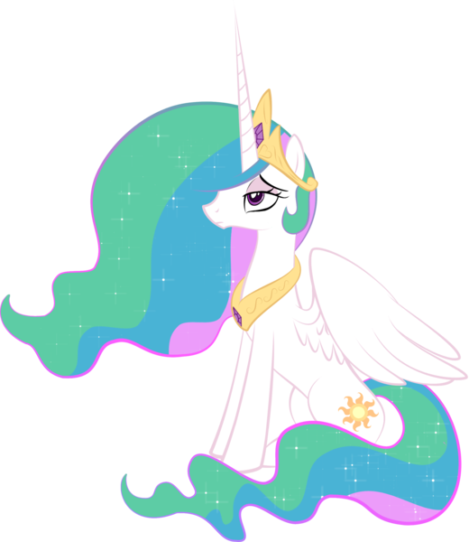 Size: 1957x2257 | Tagged: safe, artist:zidanemina, derpibooru import, princess celestia, pony, no second prances, barehoof, bored, celestia is not amused, female, mare, simple background, sitting, solo, transparent background, unamused, vector