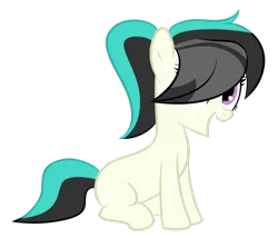 Size: 1024x875 | Tagged: artist:splender-fire, derpibooru import, magical lesbian spawn, oc, oc:ying yang, offspring, parent:octavia melody, parents:scratchtavia, parent:vinyl scratch, safe, simple background, solo, transparent background, unofficial characters only