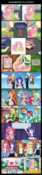 Size: 1000x4100 | Tagged: semi-grimdark, artist:lucy-tan, derpibooru import, angel bunny, apple bloom, applejack, derpy hooves, fluttershy, pinkie pie, rainbow dash, rarity, scootaloo, spitfire, sunset shimmer, sweetie belle, cat, dog, equestria girls, animal shelter, bittersweet, blood, breasts, car, car accident, coffin, comic, crying, cutie mark crusaders, dead, death, feels, funeral, grave, gravestone, hairclip, memorial, no dialogue, picture, pinkamena diane pie, sweet
