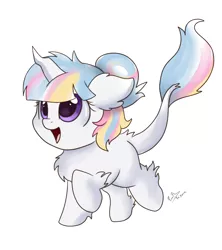 Size: 2030x2286 | Tagged: safe, artist:pridark, derpibooru import, oc, oc:lorelei, unofficial characters only, pony, unicorn, cute, fluffy, simple background, solo, white background