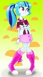 Size: 2160x3840 | Tagged: safe, artist:atomic8497, derpibooru import, sonata dusk, equestria girls, clothes, converse, cute, food, shoes, sneakers, solo, taco