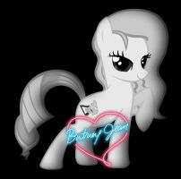 Size: 202x200 | Tagged: album, album cover, artist:aldobronyjdc, britney spears, derpibooru import, music, parody, ponified, ponified album cover, ponified celebrity, safe, solo