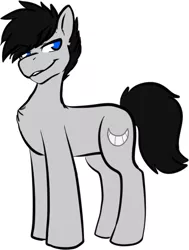 Size: 458x605 | Tagged: safe, artist:noveltmods, derpibooru import, oc, oc:ego centric, unofficial characters only, earth pony, pony, solo