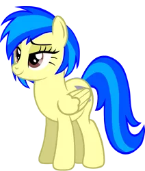 Size: 931x1099 | Tagged: safe, artist:djhors3, derpibooru import, oc, oc:silvia, unofficial characters only, pegasus, pony, 2017 community collab, derpibooru community collaboration, bedroom eyes, cutie mark, simple background, smiling, solo, transparent background, vector