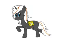 Size: 1594x888 | Tagged: safe, derpibooru import, oc, oc:velvet remedy, unofficial characters only, pony, unicorn, fallout equestria, fanfic, 1000 hours in ms paint, fanfic art, female, fluttershy medical saddlebag, horn, mare, medical saddlebag, ms paint, saddle bag, simple background, smiling, solo, white background