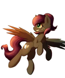 Size: 819x975 | Tagged: artist needed, safe, derpibooru import, oc, oc:toot sweet, unofficial characters only, pegasus, pony, female, simple background, smiling, solo, transparent background