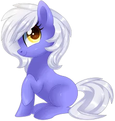 Size: 1363x1432 | Tagged: safe, artist:sugguk, derpibooru import, oc, unofficial characters only, earth pony, pony, blank flank, cute, female, mare, ocbetes, simple background, smiling, solo, transparent background