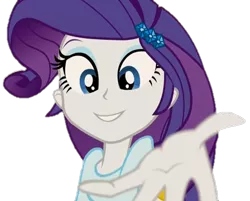 Size: 448x361 | Tagged: safe, derpibooru import, edit, edited screencap, screencap, rarity, equestria girls, rainbow rocks, background removed, clothes, cropped, cute, hand, offering, reaching, reaching out, simple background, solo, take my hand, transparent background