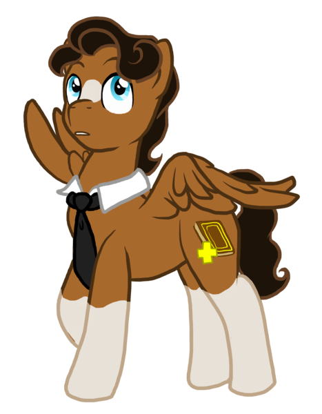 Size: 2192x2817 | Tagged: artist needed, safe, derpibooru import, oc, oc:trig silver, unofficial characters only, pegasus, pony, 2017 community collab, derpibooru community collaboration, looking up, male, markings, necktie, simple background, solo, spread wings, stallion, standing, transparent background