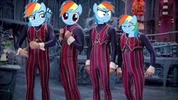 Size: 1280x720 | Tagged: dashstorm, derpibooru import, do i look angry, faic, lazytown, meme, multeity, rainbow dash, rainbow dash is best facemaker, robbie rotten, safe, smug, smugdash, wat, we are number one