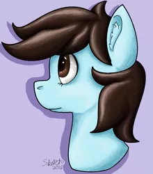 Size: 931x1059 | Tagged: safe, artist:sketchthebluepegasus, derpibooru import, oc, unofficial characters only, earth pony, pony, bust, portrait, solo