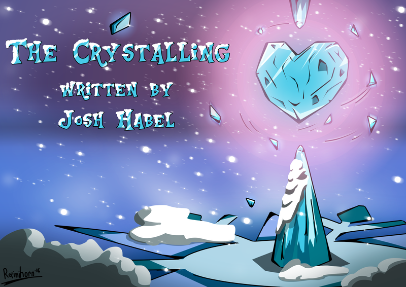 Size: 3508x2480 | Tagged: artist:rainihorn, crystal heart, derpibooru import, safe, the crystalling, title card