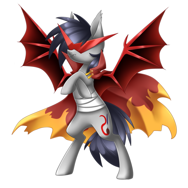 Size: 3900x3900 | Tagged: safe, artist:scarlet-spectrum, derpibooru import, oc, oc:scarlet spectrum, unofficial characters only, bat pony, pony, bandage, kamina sunglasses, simple background, solo, transparent background