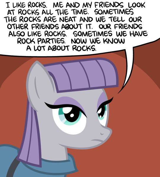 Size: 664x735 | Tagged: artist:porygon2z, artist:zach weiner, comic, derpibooru import, edit, geologist, geology, maud pie, rock, safe, saturday morning breakfast cereal, scientist, solo, text, that pony sure does love rocks