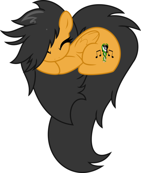 Size: 5868x7193 | Tagged: safe, artist:limedreaming, derpibooru import, oc, oc:thorn, unofficial characters only, pegasus, pony, absurd resolution, heart pony, prone, simple background, sleeping, solo, transparent background