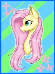 Size: 1536x2048 | Tagged: artist:margo24, bust, derpibooru import, fluttershy, portrait, safe, solo