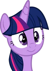 Size: 4161x6000 | Tagged: safe, artist:slb94, derpibooru import, twilight sparkle, twilight sparkle (alicorn), alicorn, pony, to where and back again, absurd resolution, bust, cute, female, hnnng, mare, portrait, simple background, smiling, solo, transparent background, twiabetes, vector