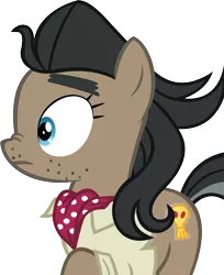 Size: 10141x12451 | Tagged: safe, artist:cyanlightning, derpibooru import, doctor caballeron, unnamed pony, pony, stranger than fan fiction, .svg available, absurd resolution, clothes, cosplay, costume, female, mare, scarf, simple background, solo, transparent background, vector