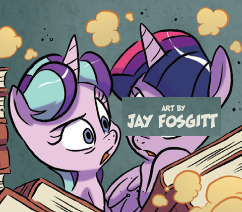 Size: 488x428 | Tagged: safe, artist:jay fosgitt, derpibooru import, edit, idw, starlight glimmer, twilight sparkle, twilight sparkle (alicorn), alicorn, pony, spoiler:comic, spoiler:comicff35, comic drama, fosgitt drama