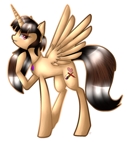 Size: 1024x1139 | Tagged: safe, artist:alithecat1989, derpibooru import, oc, oc:spring beauty, unofficial characters only, alicorn, pony, alicorn oc, female, simple background, solo, transparent background