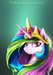 Size: 2480x3508 | Tagged: artist:l1nkoln, beautiful, derpibooru import, pinklestia, princess celestia, royalty, safe, solo