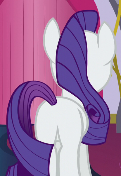 Size: 467x677 | Tagged: safe, derpibooru import, screencap, rarity, pony, unicorn, canterlot boutique, cropped, female, mare, plot, solo