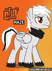 Size: 766x1042 | Tagged: safe, artist:maze1000, derpibooru import, oc, unofficial characters only, pegasus, pony, solo