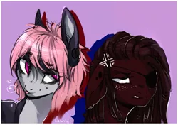 Size: 895x631 | Tagged: angry, artist:holosta, couple, cute, derpibooru import, mane, oc, oc:dakota, oc:ping, safe, unofficial characters only