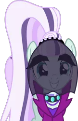 Size: 3249x5000 | Tagged: absurd resolution, artist:dashiesparkle, clothes, coloratura, countess coloratura, derpibooru import, looking at you, safe, simple background, solo, the mane attraction, transparent background, vector, veil