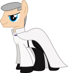 Size: 2226x2400 | Tagged: artist:sonofaskywalker, cute, derpibooru import, orson krennic, ponified, rogue one: a star wars story, safe, simple background, smiling, smirk, solo, star wars, transparent background