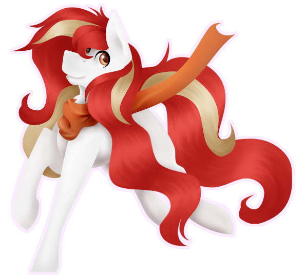 Size: 592x540 | Tagged: safe, artist:flashbrush, deleted from derpibooru, derpibooru import, oc, oc:scarlette, unofficial characters only, pegasus, pony, female, mare, solo