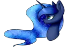 Size: 1024x683 | Tagged: artist:despotshy, bust, derpibooru import, portrait, princess luna, safe, solo