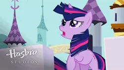 Size: 1920x1080 | Tagged: safe, derpibooru import, screencap, twilight sparkle, pony, the crystal empire, hasbro studios, solo, the failure song, watermark