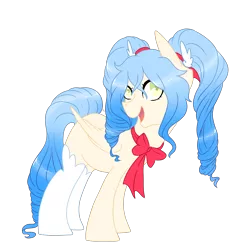 Size: 1996x2141 | Tagged: safe, artist:kittii-kat, derpibooru import, oc, oc:angel cake, unofficial characters only, bat pony, pony, bow, clothes, female, mare, simple background, socks, solo, transparent background